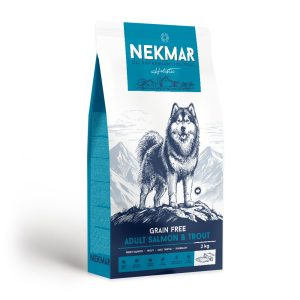 Nekmar Grain Free Adult Salmon & Trout Teraviljavaba koeratoit Lõhe- ja Forellilihaga