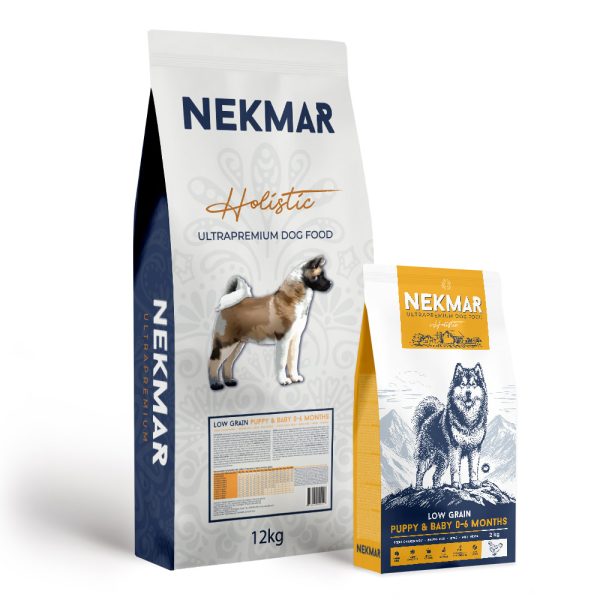 NEKMAR LOW GRAIN PUPPY & BABY 0-6 MONTHS