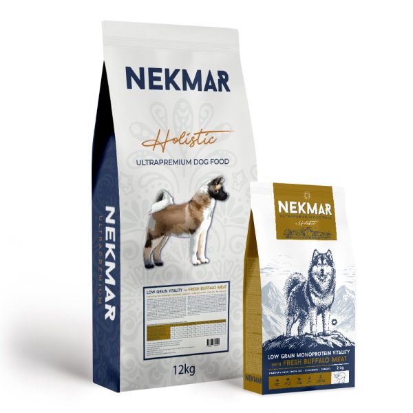 Nekmar Low Grain Vitality with Fresh Buffalo meat