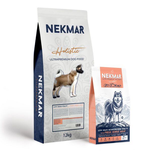 Nekmar Low Grain Vitality with Fresh Horse meat